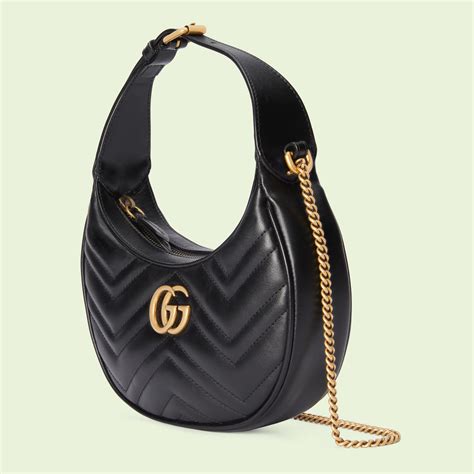 gucci half moon marmont|gucci marmont handbag.